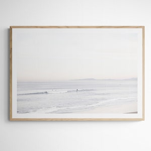 Del Mar Beach 9618| Del Mar| San Diego Print| San Diego Art| Surf Art Print| Minimalist Ocean Print| Ocean Waves Wall Art| Ocean Waves Print