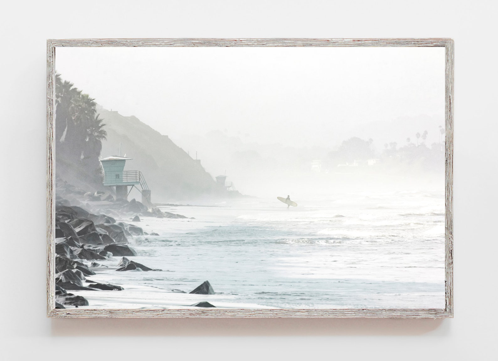 Encinitas Surf Decor Surf Wall Art San Diego Wall Art Surf Etsy