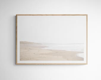 Salmon Creek Beach 7569 | Bodega Bay Fine Art Print | Northern California Coastal Wall Art | Soft Muted Neutral Photography