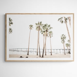 Coronado 5948 |Coronado Tidelands Park| Coronado Bridge San Diego California| Coronado Island Photography| San Diego Wall Art| San Diego Art