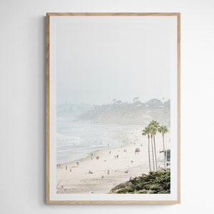 Del Mar Beach 5745| California Coastal Wall Art| Beach Prints Wall Art| Unique Coastal Wall Art| Coastal Framed Prints| Fine Art Photography