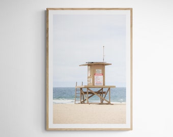 Newport Beach 1464| Lifeguard Tower 20| Newport Beach Print| California Photography| Newport Beach Photo| Newport Beach| Southern California