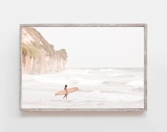 Moonlight Beach 4560| Encinitas| Surf Wall Art| Minimalist Surf Art| Surf Poster| Surf Art Print| Surf Art| San Diego Print| Moonlight Beach