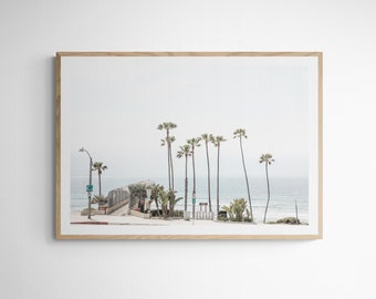 San Clemente 8425 | T Street Beach| San Clemente| California Photography| San Clemente Art| Pastel Beach Print| Orange County Beaches