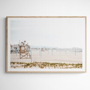Newport Beach 1292| Lifeguard Tower 71| Newport Beach Print| California Photography| Newport Beach Photo| Newport Beach| Southern California