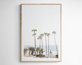 San Clemente 8475 | T Street Beach| San Clemente| California Photography| San Clemente Art| Pastel Beach Print| Orange County Beaches