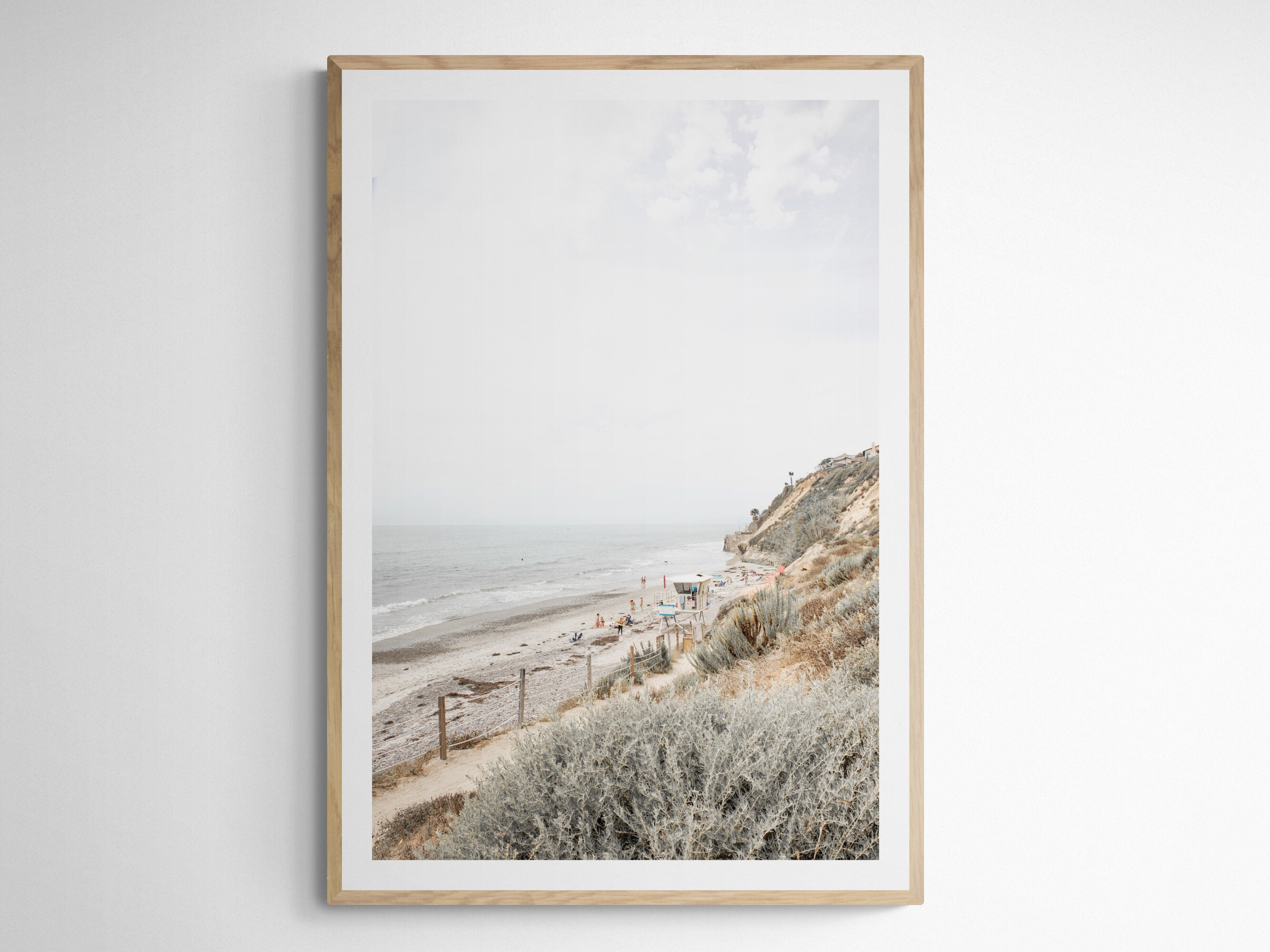 Beacons Beach 8515| Fine Art Surf Print| Beacons Beach| San Diego Wall Art| San Diego Print| Beacons| San Diego Beaches| Photo of Encinitas