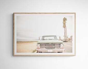Acantilados del atardecer 4282 / Ford / Point Loma / Ford F150 / Camioneta Ford clásica / Fotografía de San Diego / Arte de San Diego / Fotografía de Acantilados del atardecer / Camioneta