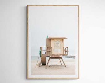 San Clemente 8372 | San Clemente Beach| Surf Wall Art| San Clemente Art| California Photography| Lifeguard Tower| San Clemente Print