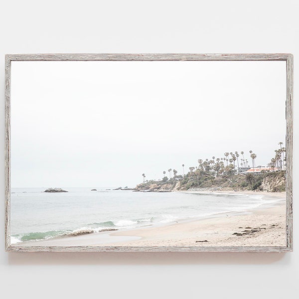 Laguna Beach 8133 | Laguna Main Beach| Coast Hwy 101| California Photography| Pastel Beach Print| Laguna Beach| Laguna Print| Laguna