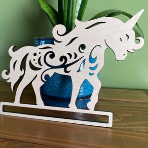 Unicorn Wood Macrame Frame Laser Cut Board Fiber Art Wood - Etsy