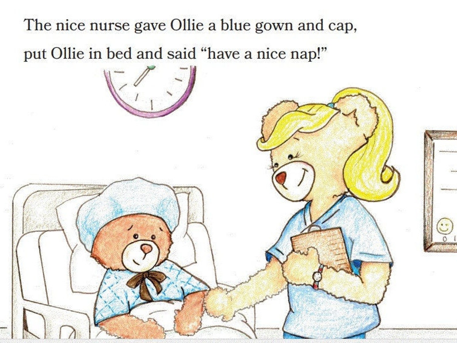 Awesome Ollie the Teddy Bear With an Ostomychildren's Book Etsy