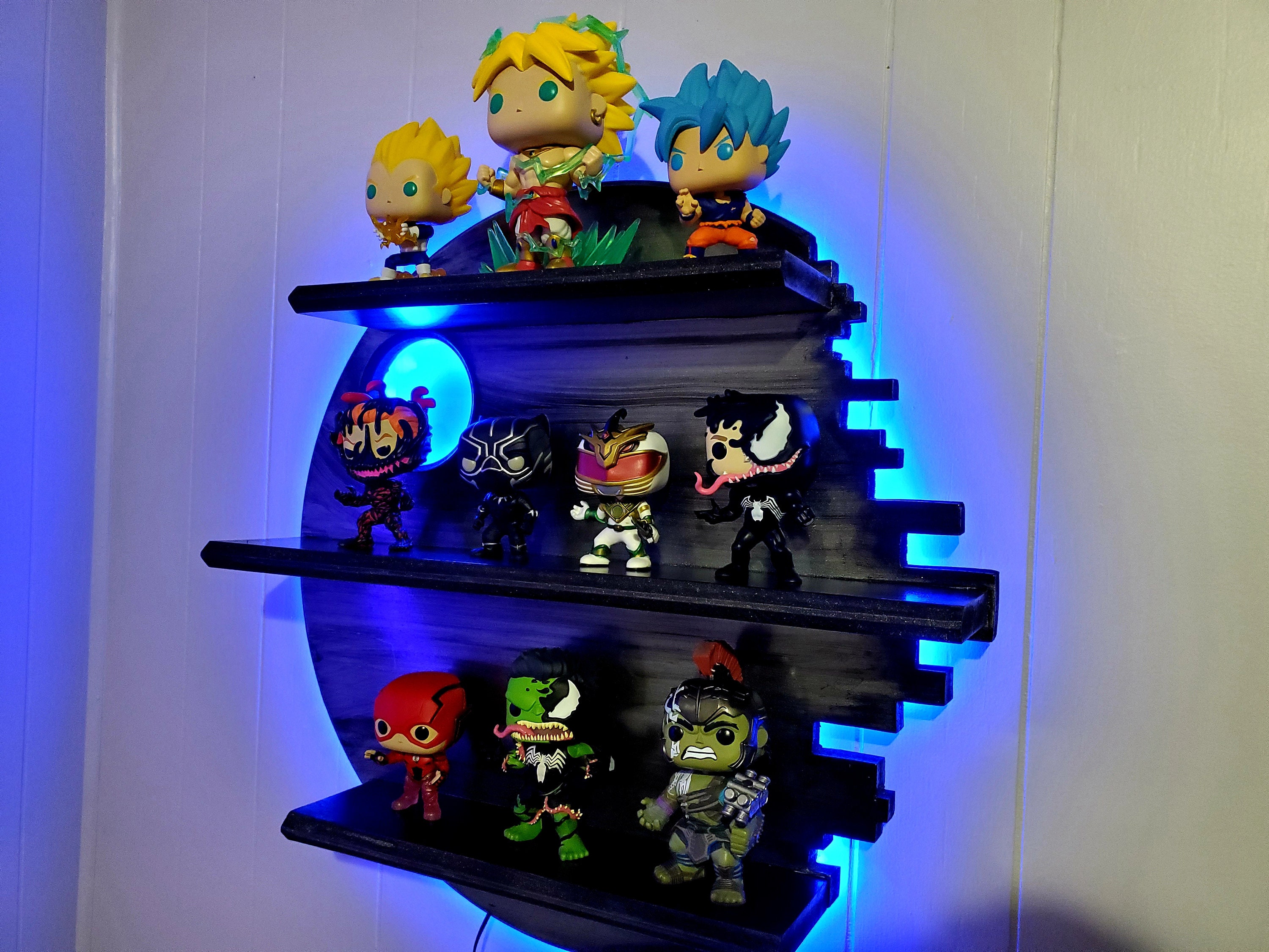 Funko Pop Shelves Funko Pop Display Case Light Up Funko Pop Etsy UK