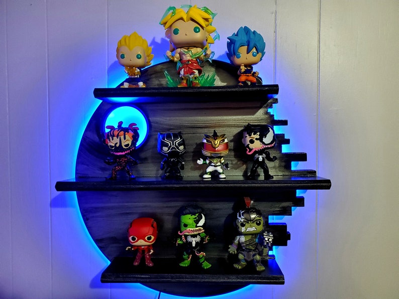 Death Star Custom funko pop display shelf for funko pops and | Etsy