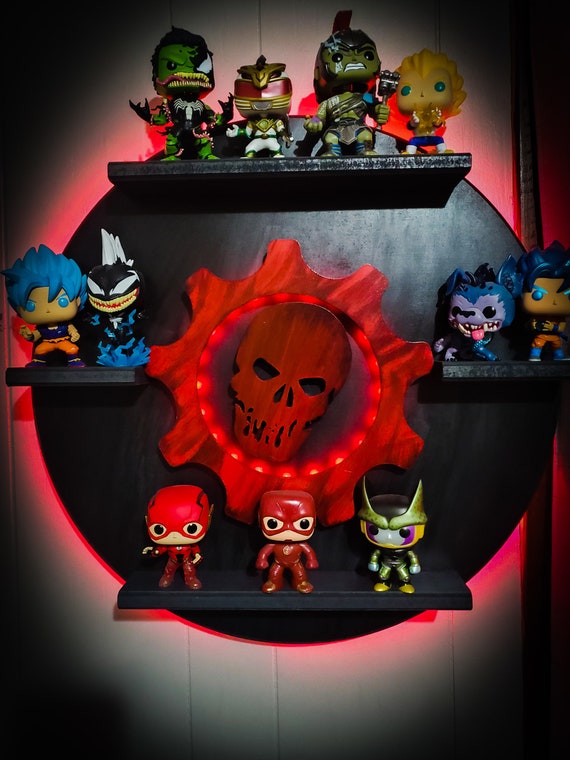 Funko pop shelves Funko pop display case light up Funko pop