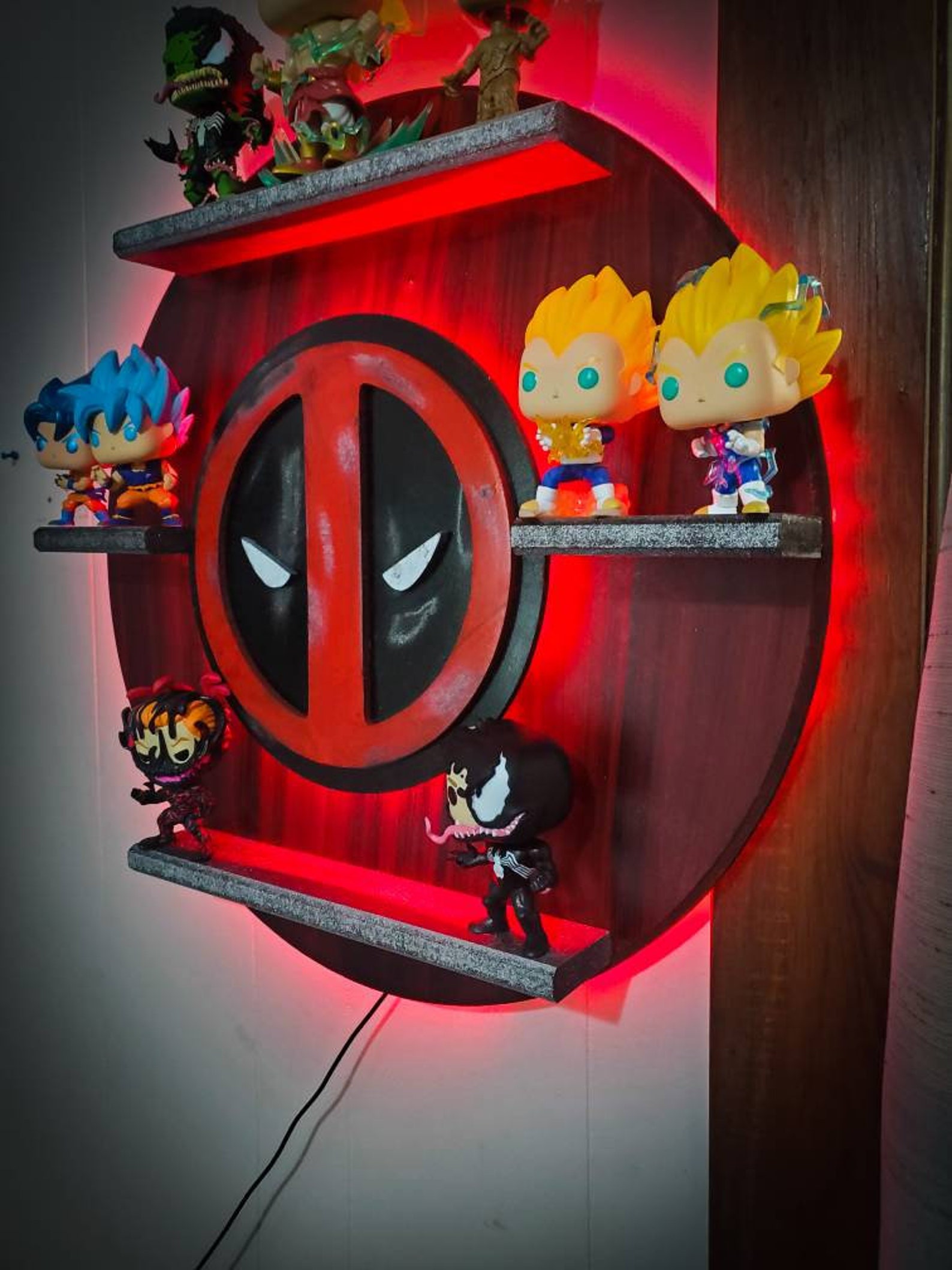 Funko Pop Shelves Funko Pop Display Case Light Up Funko Pop Etsy