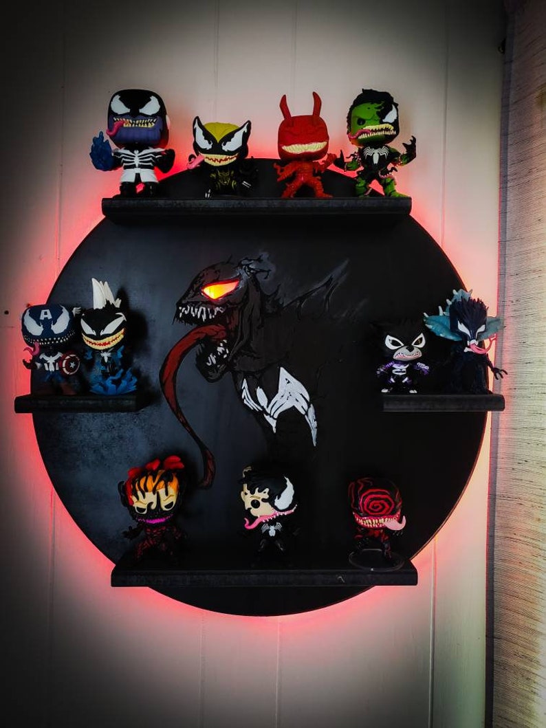 etsy funko pop shelf