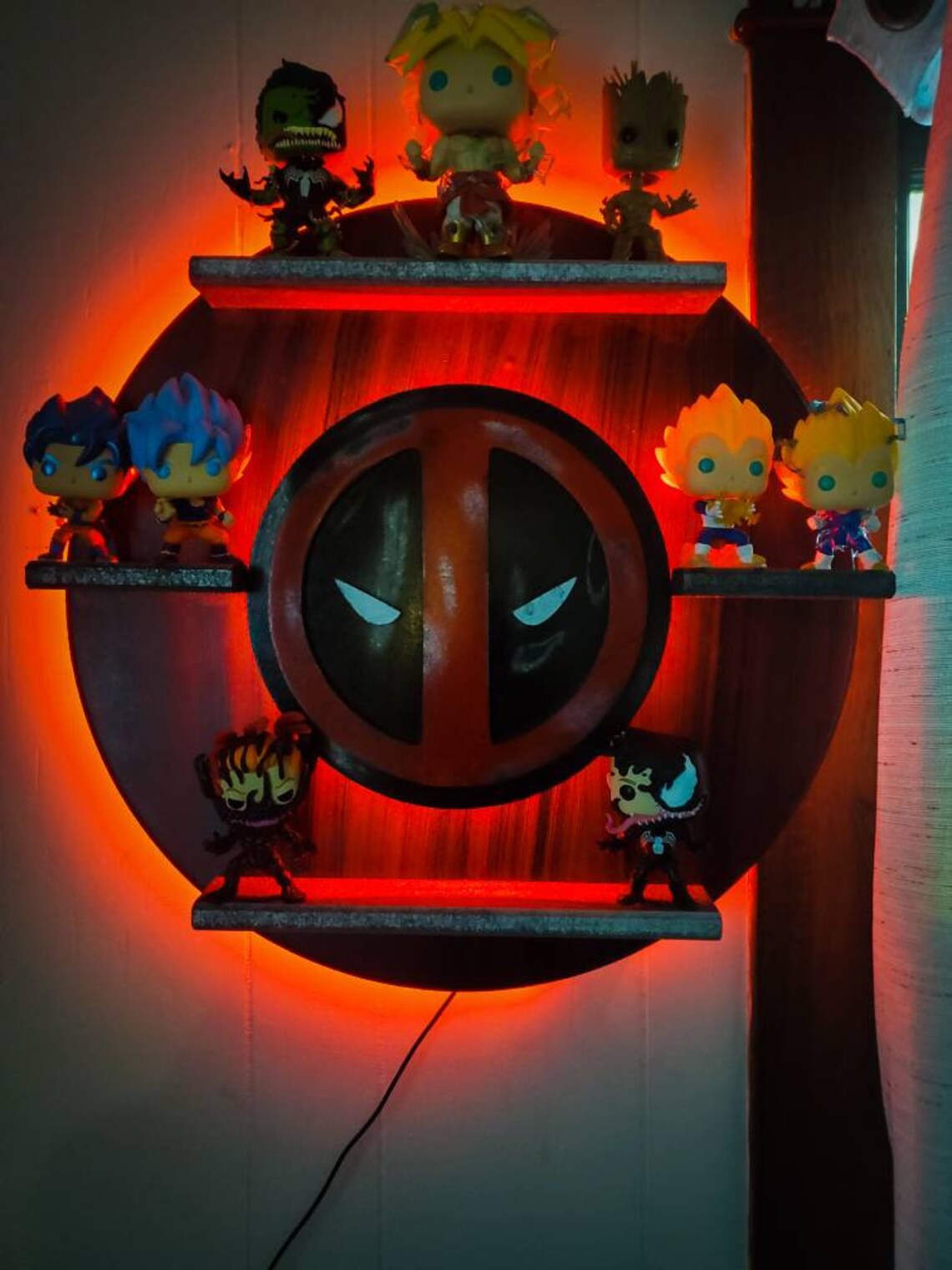 Funko Pop Shelves Funko Pop Display Case Light Up Funko Pop Etsy