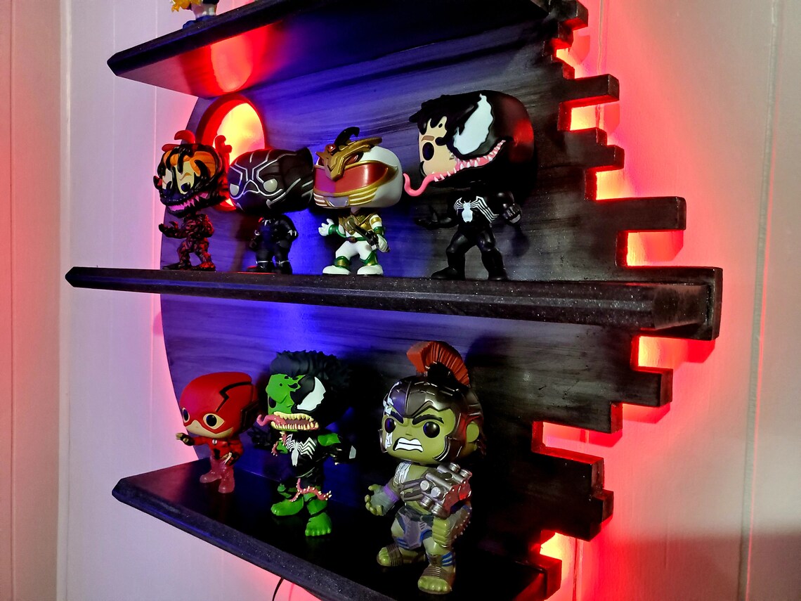 Funko Pop Shelves Funko Pop Display Case Light Up Funko Pop Etsy UK