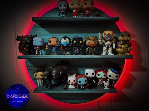 Estantes pop Funko, Funko pop vitrina iluminada, Funko pop storage, Funko  pop display, Funko pop holder, Display estante para figuras, -  México