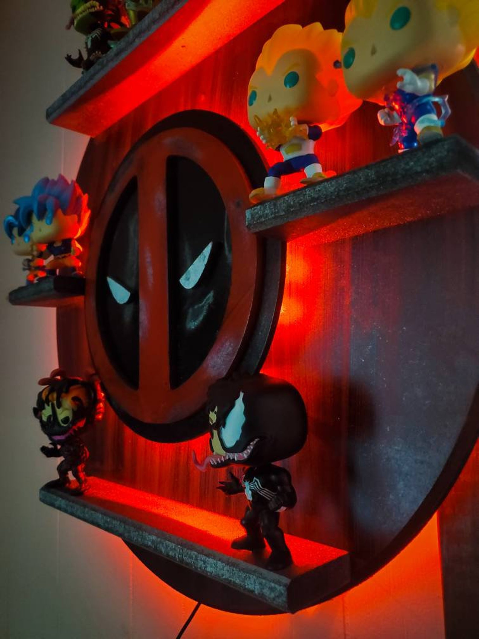 Funko Pop Shelves Funko Pop Display Case Light Up Funko Pop Etsy