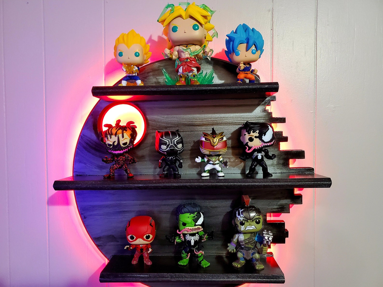 Funko Pop Shelves Funko Pop Display Case Light Up Funko Pop Etsy UK