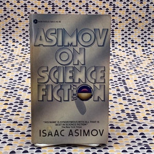 Asimov On Science Fiction - Isaac Asimov - Vintage Paperback Book - Avon / Discus Edition
