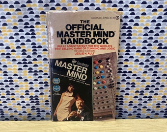 The Official Master Mind Handbook - Leslie H. Ault  - Vintage Paperback Book - Signet Edition