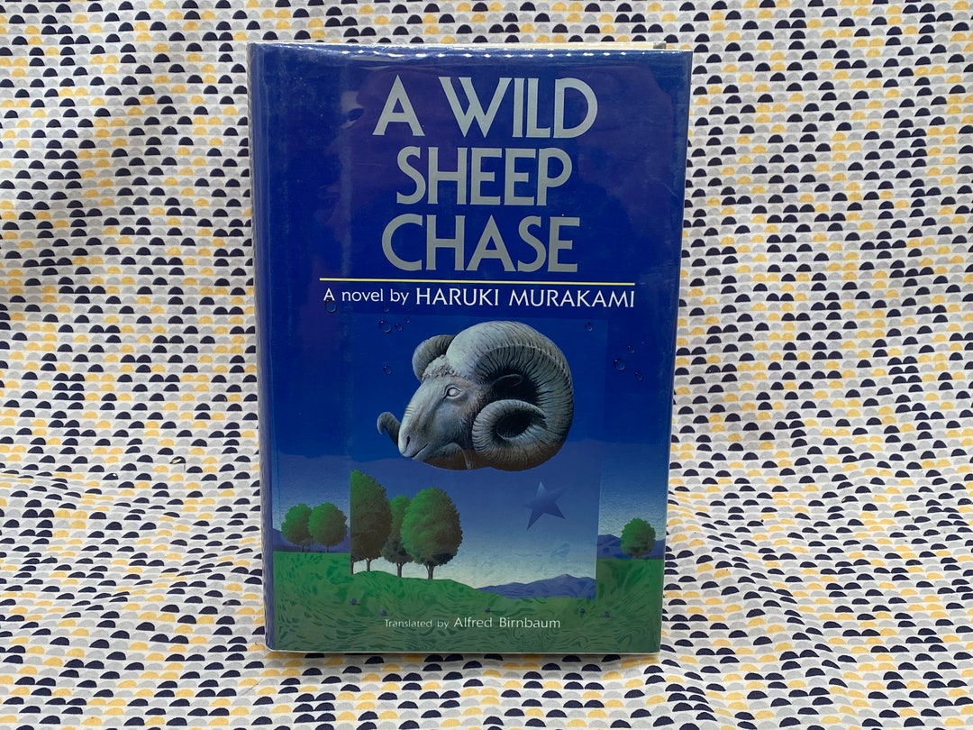 Vintage　Hardcover　Book　Murakami　A　Sheep　Haruki　Wild　Chase　Etsy