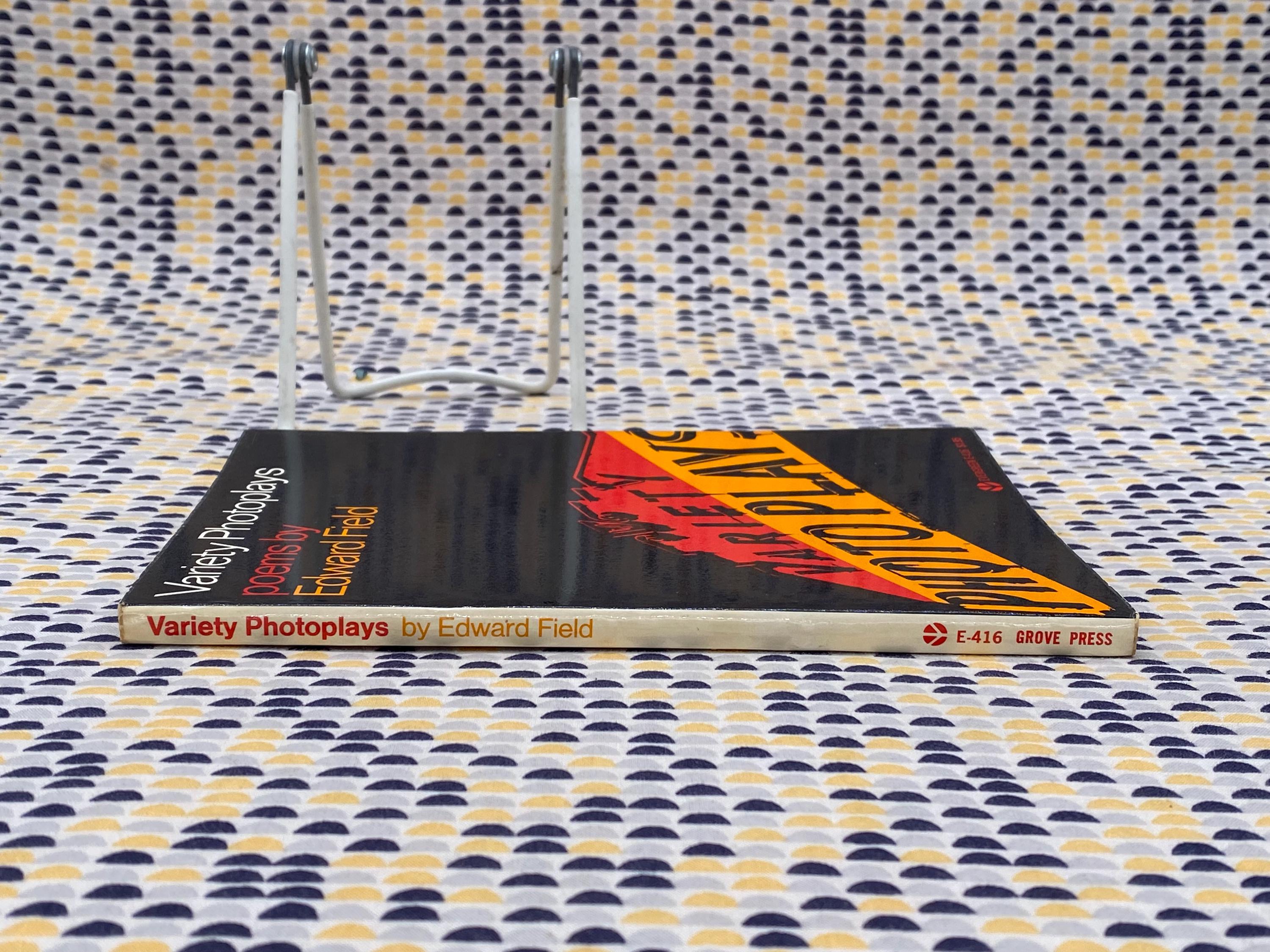 Variety Photoplays - Edward Field - Vintage Paperback Book