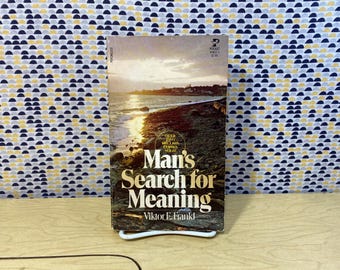 Viktor E. Frankl - Man&#39;s Search For Meaning - Vintage Paperback Book