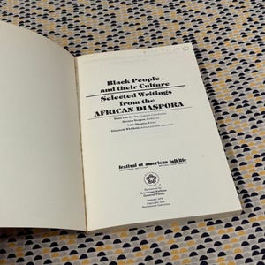 El pueblo negro y su cultura - Ed. Linn Shapiro - Smithsonian - Edición de bolsillo imagen 5