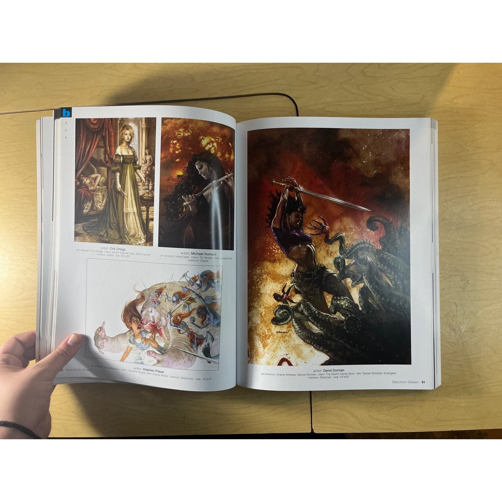 希少【Spectrum 16:The Best in Contemporary】 Spectrum #16 - the Best in Contemporary Fantastic Art - Paperback