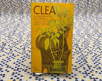 Clea - Lawrence Durrell - El Cuarteto de Alejandría - Libro de bolsillo vintage - Edición Dutton