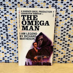 The Omega Man - I Am Legend - Richard Matheson - Paperback - Movie Tie In Editon