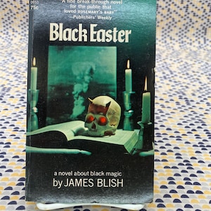 Black Easter - James Blish - Vintage Paperback Book - 1969 Dell 1st Printing