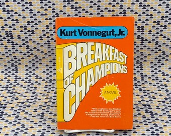 Breakfast of Champions - Kurt Vonnegut Jr. - livre de poche vintage - édition Delta