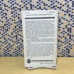 Jokes and Their Relation to the Unconscious - Sigmund Freud - Vintage Paperback Book - Norton College Edition image 2