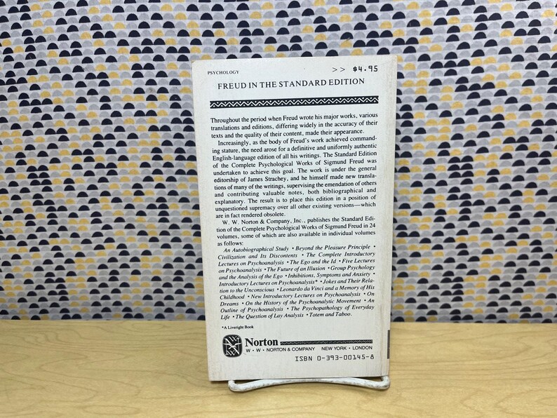 Jokes and Their Relation to the Unconscious - Sigmund Freud - Vintage Paperback Book - Norton College Edition image 2