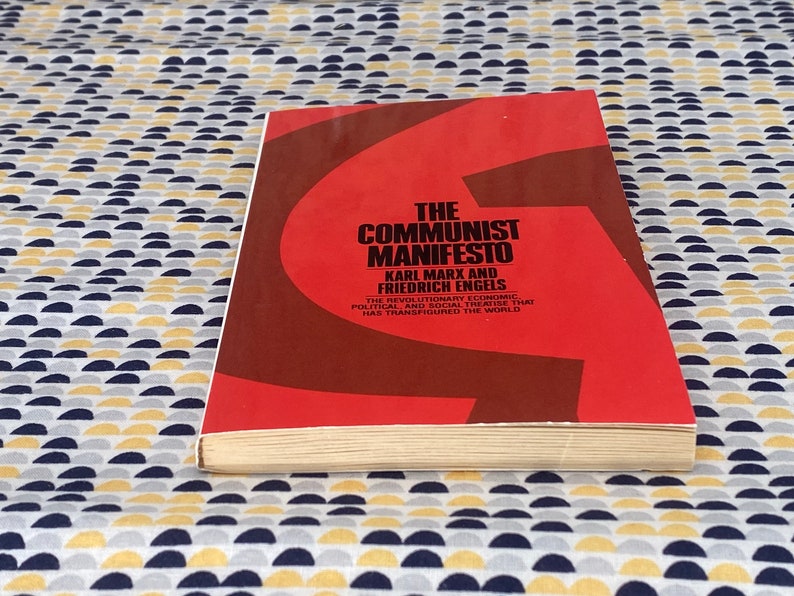 The Communist Manifesto Karl Marx & Friedrich Engels Vintage Paperback Book Washington Square Press Edition image 4