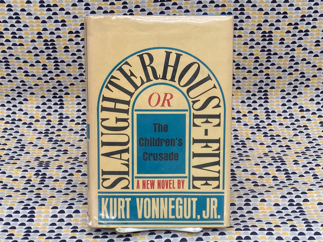 Slaughterhouse Five Kurt Vonnegut Jr. EX LIBRARY Copy Vintage Hardcover ...