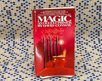 Magic - An Occult Primer - David Conway - Vintage Paperback Book - Bantam Book Edition