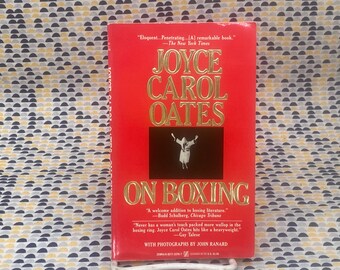 On Boxing - Joyce Carol Oates - livre de poche vintage - Zebra Books/Kensington Publishing Edition