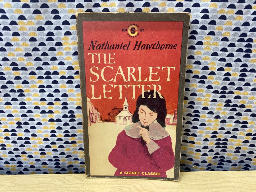 The Scarlet Letter Nathaniel Hawthorne Vintage Paperback Book Signet