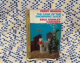 Perry Mason - The Case of the Drowning Duck - Erle Stanley Gardner - Vintage Taschenbuch - 50 Cent Pocket Book Edition