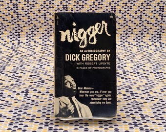 Nigger - An Autobiography by Dick Gregory - Vintage Paperback Book - 95 cent Pocket Books Edition