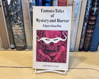 Racconti famosi di mistero e orrore - Edgar Allan Poe - Libro tascabile vintage - Edizione classica Watermill