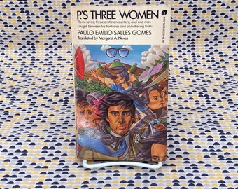 P.'s Three Women - Paulo Emílio Salles Gomes - Vintage Paperback Book - Avon/Bard Edition