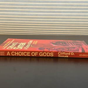 A Choice of Gods - Clifford D. Simak - Paperback - Berkely Medallion Edition image 3