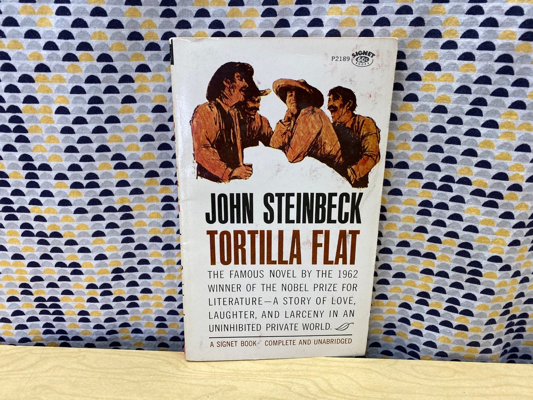 Tortilla Flat John Steinbeck Vintage Paperback Book 60 Cent